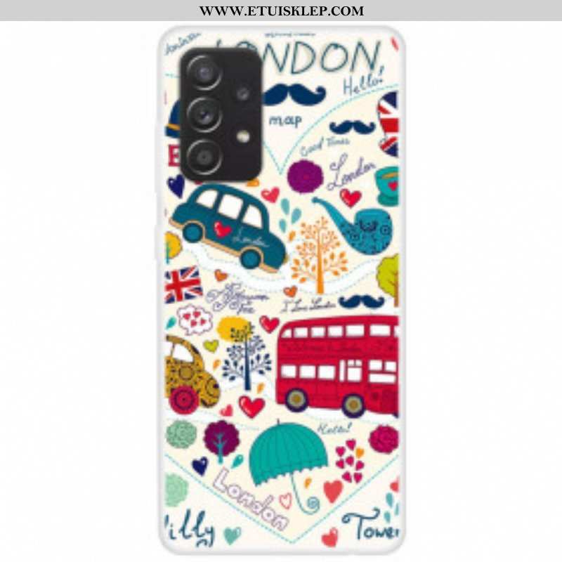 Etui do Samsung Galaxy A52 4G / A52 5G / A52s 5G Życie W Londynie